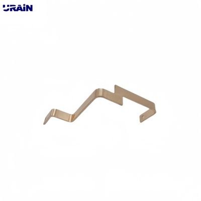Spraying Brass Metal Bending Parts , Sheet Metal Laser Cutting And Bending Services