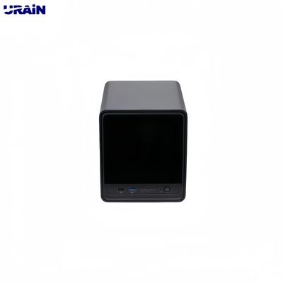 OEM ODM NAS Chassis Aluminium Quad Core Network Attached Storage Media Server
