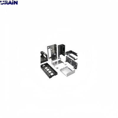 Custom 19 Inch 1U Rackmount NAS Chassis Black Server Chassis Enclosure